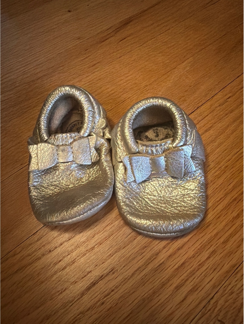 Freshly picked baby moccasins